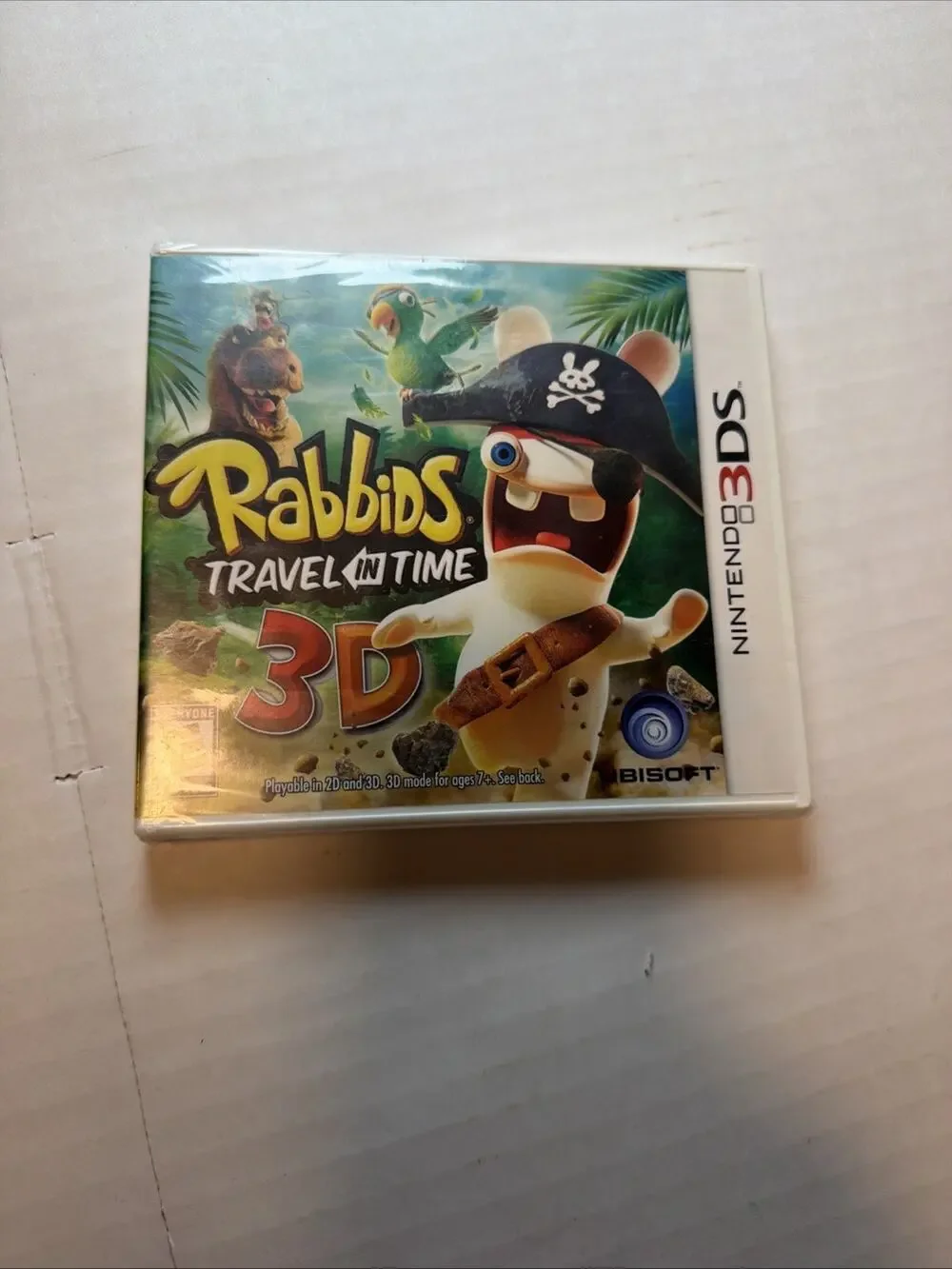 Rabbids: Travel in Time 3D (Nintendo 3DS) New Sealed!